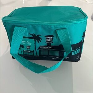 Trader Joe’s Mini Insulated Cooler Bag TEAL